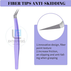 Light Weight Custom Size Eyelash <b>Extensions</b> Tweezers Hot Sale <b>Cheap</b> Price Eyelash <b>Extensions</b> Tweezers - Product Image 2