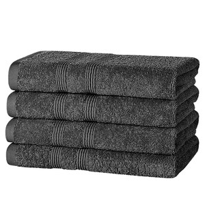 Premium Multicolor <b>Bath</b> <b>Towels</b> <b>Set</b> (27" x 54") 100% Pure Cotton, Soft Feel, Lightweight & Highly Absorbent Shower <b>Towels</b> - Product Image 1
