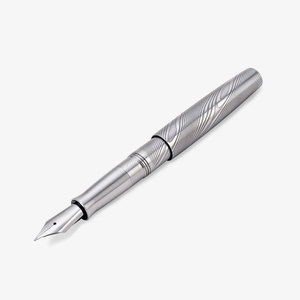 Stylo de luxe en acier Damas pour le bureau, article de papeterie exécutif pour la marque d'entreprise et l'usage professionnel - Product Image 1