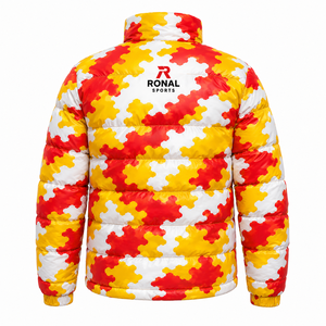 Veste matelassée pour homme de haute qualité, à manches régulières, pour l'hiver, style décontracté, mode, extérieur, toile, séchage rapide, respirante, style streetwear, personnalisable - Product Image 2