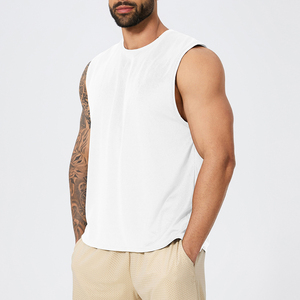 Débardeurs en coton pour hommes de haute qualité pour fitness, musculation et gym, sous-vêtements tricotés, débardeurs pour hommes en gros à vendre - Product Image 5