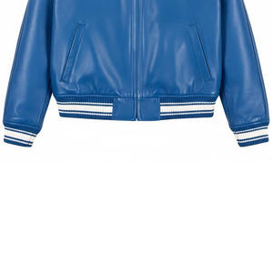 Chaqueta de Cuero para Hombre al Mejor Precio, Chaqueta de Invierno Premium, Cuero Genuino, Resistente al Viento e Impermeable, Teñido Liso, Todas las Tallas Disponibles - Product Image 5