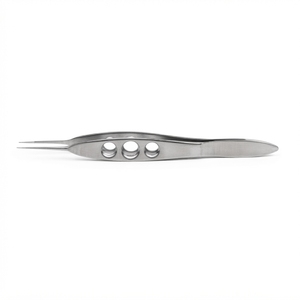 Pinzas Oftálmicas Castroviejo de Punta Fina, Pinzas Microquirúrgicas de Precisión, Instrumento Quirúrgico de Acero Inoxidable para Cirugía Ocular - Product Image 1