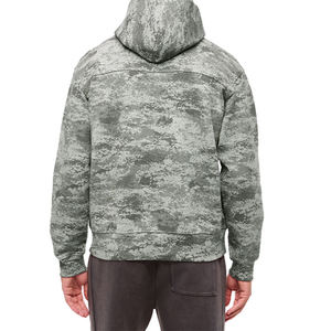 Survêtements personnalisés pour femmes, grammage lourd 500 GSM 350 GSM, en molleton polyester/coton, avec broderie, comprenant un sweat à capuche oversize et un short - Product Image 3