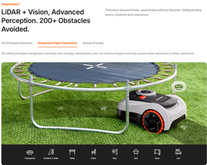 Navimow I215 Electric Cordless LiDAR Robotic Lawn Mower OEM AI Navigation No Boundary Self-Propel Automatic Grass Cutting - Product Image 3