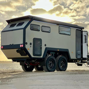 Maison mobile de luxe moderne en conteneur, caravane, structure en acier léger sur roues, LIVRAISON GRATUITE À TOUTES LES RÉGIONS - Product Image 1