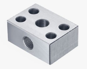 High Precision CNC Milled Aluminum Mechanical Component - Product Image 2