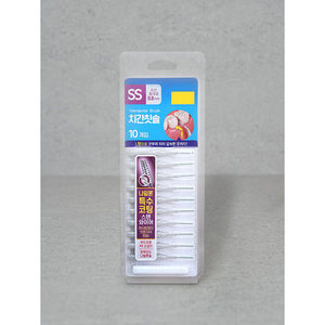 Cepillo interdental diario en forma de I Colección de acero inoxidable 10P - Product Image 1