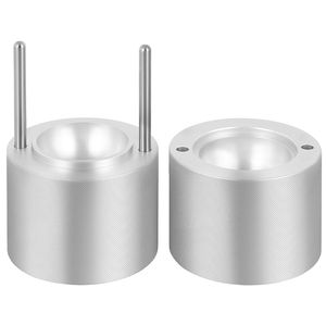 Kit de prensa para bolas de hielo de aleación de aluminio aeronáutico de 2.4 pulgadas (60 mm), con pinzas para hacer esferas de hielo y bandeja de goteo - Herramienta premium para prensar cubitos de hielo - Product Image 2