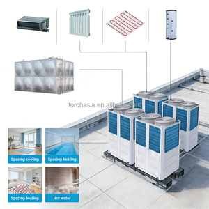 Pompe à chaleur air-eau industrielle Midea MH-SU75-RN8L 75 kW R32 DC Inverter pour le chauffage central et l'eau chaude - Product Image 4