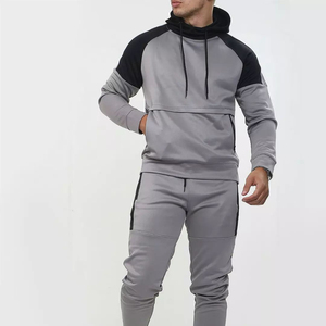 Chándal Deportivo para Hombre con Capucha y Cremallera Completa, Informal, para Otoño, Transpirable, de Poliéster, Corte Regular, con Bolsillos Laterales - Product Image 2