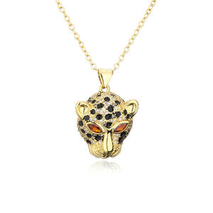Collar de Moda Urbana para Mujer, Chapado en Cobre con Incrustaciones de Diamantes, Estilo Hip Hop, 2022 - Product Image 2