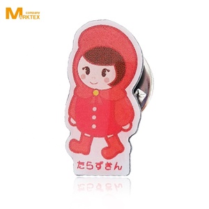 Cheap Custom Gold-Plated Metal <b>Badge</b> with UV Printing - Product Image 6