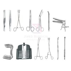 Juego de Instrumentos Quirúrgicos Ginecológicos Manuales de Acero Inoxidable, Certificados CE ISO13485 Clase II, Herramientas Reutilizables para Cirugía Ginecológica - Product Image 5