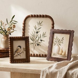 Personalized Handmade Eco-Friendly Wooden <b>Photo</b> <b>Frame</b> Custom Picture Holder Tabletop <b>Couples</b> Families Wedding Anniversary Khadim - Product Image 4