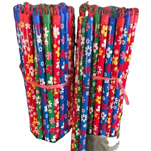 อุปกรณ์ทำความสะอาดในครัวเรือนและอุปกรณ์เสริมด้ามไม้กวาดไม้เคลือบพีวีซีจากโรงงานเวียดนาม - Product Image 1