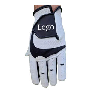 Guantes de Golf Deportivos para Hombre con Logotipo Personalizado, Piel de Oveja y Cuero Genuino, Dedos Completos, Correa Ajustable para las Manos - Product Image 4