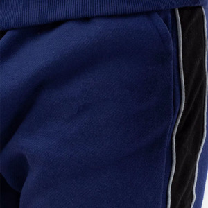 Nouveau design 2026 : Survêtement bleu roi avec bandes latérales blanches et noires – Nouveau design premium pour hommes - Product Image 5