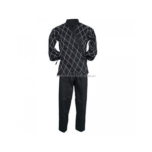 Traje de Hapkido Negro Hecho a Medida con Cinturones, Uniformes de Artes Marciales para Adultos, Uniforme de Hapkido, Ropa Deportiva OEM de Alta Calidad - Product Image 2