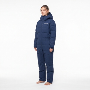 Combinaison de ski d'hiver pour femme, imperméable, coupe-vent, une pièce, avec capuche amovible, vêtements d'extérieur - Product Image 4
