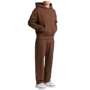 Custom Logo Active <b>Pullover</b> Cotton Polyester Pocket <b>Pullover</b> <b>Men</b> Tracksuit - Product Image 1