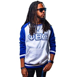 Sudadera de Chenilla Phi Beta Sigma para Hombre, Ajuste Cómodo, Tela Premium, Ropa de Fraternidad Griega, Uso Casual - Product Image 1