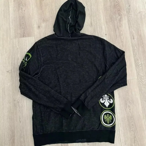 เสื้อฮู้ดดี้โอเวอร์ไซส์ปักลายสไตล์ฮาราจูกุสำหรับผู้ชาย ยี่ห้อ Affliction รุ่นปี 2000s สำหรับฤดูหนาว - Product Image 2