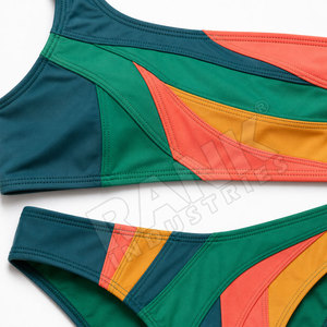 Ensemble de maillots de bain pour femmes, fabrication pakistanaise, séchage rapide, respirant, entièrement personnalisable, faible MOQ, ensemble de bikinis pour femmes - Product Image 6