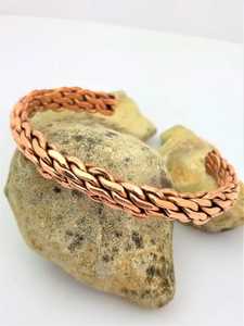 Unique Design Handmade Hammerd Copper <b>Bracelet</b> by glowin fashion - Product Image 3