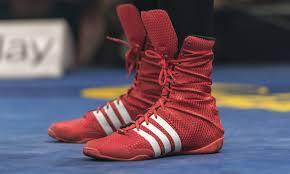 Zapatos de Boxeo Profesionales, de Caña Alta, con Cordones, Transpirables, Ligeros, Ecológicos, de Cuero y Piel Sintética, Unisex, Marca Lawd Boxing - Product Image 4