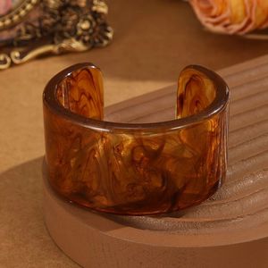 Handmade Resin <b>Bangles</b> for Women, Colorful Lightweight Fashion Bracelets with Unique Artistic Designs for Everyday Wear - Product Image 4