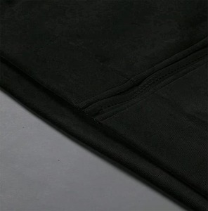 เสื้อฮู้ดดี้ปักดาวสีดำ ผ้าโพลีเอสเตอร์ผสมคอตตอนฟลีซ 300 กรัม เป็นมิตรกับสิ่งแวดล้อม กันน้ำ ระบายอากาศได้ดี เหมาะสำหรับฤดูหนาว - Product Image 3