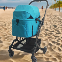Remorque de vélo pour chien KS-6900, pliable, légère, 4 roues en aluminium, capacité de charge de 20 kg, amortisseurs toutes saisons