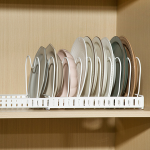 Égouttoir à vaisselle réglable grand format pour rangement de cuisine, support de comptoir et étagère d'organisation - Product Image 6