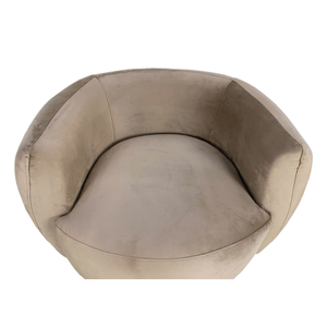 Sillón de espuma con forma de U, respaldo de madera, color personalizado, estructura de madera contrachapada, espuma y tela, estilo moderno, un asiento - Product Image 4