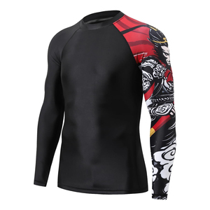 Custom Logo Mens Rash Guard Full Sleeve Lightweight <b>Athletic</b> Sportswear Premium Manufacturer - Product Image 2