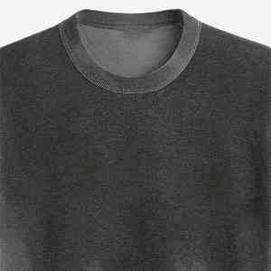 เสื้อยืดคอกลมโอเวอร์ไซส์สำหรับผู้ชาย ผ้าคอตตอนผสม นุ่มสบาย ใส่ได้ทุกวัน - Product Image 5