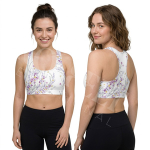 Running Workout Activewear Women's Sports <b>Bra</b> Breathable Fitness Yoga Custom Crop Top Whole Sale Gym <b>Stretch</b> Comfort Sports <b>Bra</b> - Product Image 3