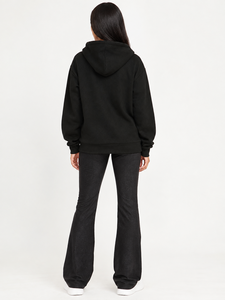 Sudadera con Capucha para Mujer, OEM, Poliéster y Algodón, Diseño Gráfico Informal, Personalizada con Serigrafía, Logotipo Personalizado, Ropa Urbana - Product Image 6