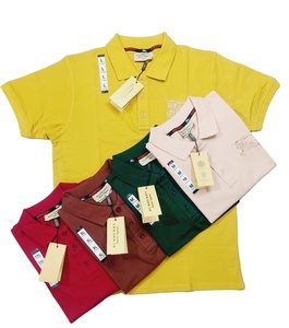 100% coton hommes pour chemise solide respirant décontracté à manches courtes tricoté tissu vêtements de travail en vrac pour les affaires conception personnalisée - Product Image 1