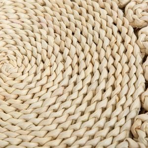 Eco Friendly Woven Water Hyacinth Handmade Vietnam Wholesale Products <b>Placemat</b> Coasters for Tableware Wedding Event Party - Product Image 2