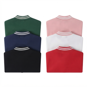 Veste universitaire unisexe, col marin, manches régulières, couleur unie, fermeture à boutons, polyester tricoté, vêtement décontracté pour le printemps - Product Image 2