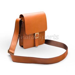 กระเป๋าเป้สะพายข้างหนังกันน้ำสำหรับผู้ชายสุดหรู  กระเป๋าสะพายไหล่แบบลำลองสำหรับธุรกิจ  กระเป๋าซิปแฟชั่นอเนกประสงค์ - Product Image 3