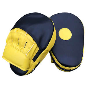 Customized Lightweight Boxing <b>Focus</b> <b>Pads</b> for Kickboxing Training Eco-Friendly Breathable Design Premium Leather Brand Logo OEM - Product Image 1