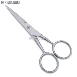Sharp Blades with Straight Tip Fancy Scissors Ergonomic Grip Safe Cutting Sharp Blades Cuticle Scissors - Product Image 2