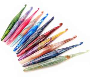 Attractive Resin <b>Crochet</b> <b>Hook</b> Handmade Luxury <b>Crochet</b> <b>Hooks</b> for <b>Crochet</b> Needlework Sewing Tools Resin <b>Crochet</b> <b>Hook</b> Collection - Product Image 1