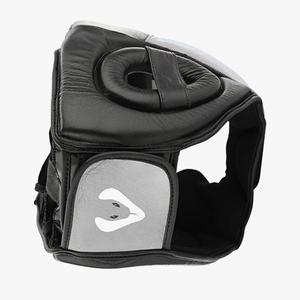 Protector de Cabeza Venomous Black, de Cuero, para Boxeo, MMA, Muay Thai, Entrenamiento - Product Image 5