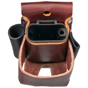 Porte-outils en cuir robuste, véritable pochette pour boucle de ceinture, organisateur d'outils professionnel pour charpentier, électricien, en vente - Product Image 3