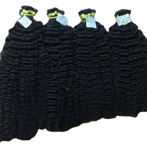 Cheveux cambodgiens vierges non traités vendeurs de cheveux humains bruts alignés sur les cuticules birmans vietnamiens cheveux ondulés droits naturels - Product Image 1