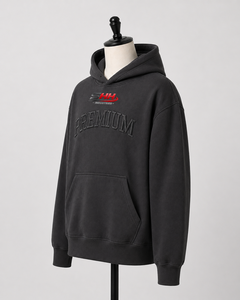 เสื้อฮู้ดปักลาย ผ้าถักเนื้อนุ่ม 100% ผ้าฝ้าย คุณภาพพรีเมียม ตัดเย็บพอดีตัว รับสั่งทำจำนวนมาก ทนทาน ทันสมัย เหมาะสำหรับฤดูหนาว น้ำหนัก 420 กรัม - Product Image 5